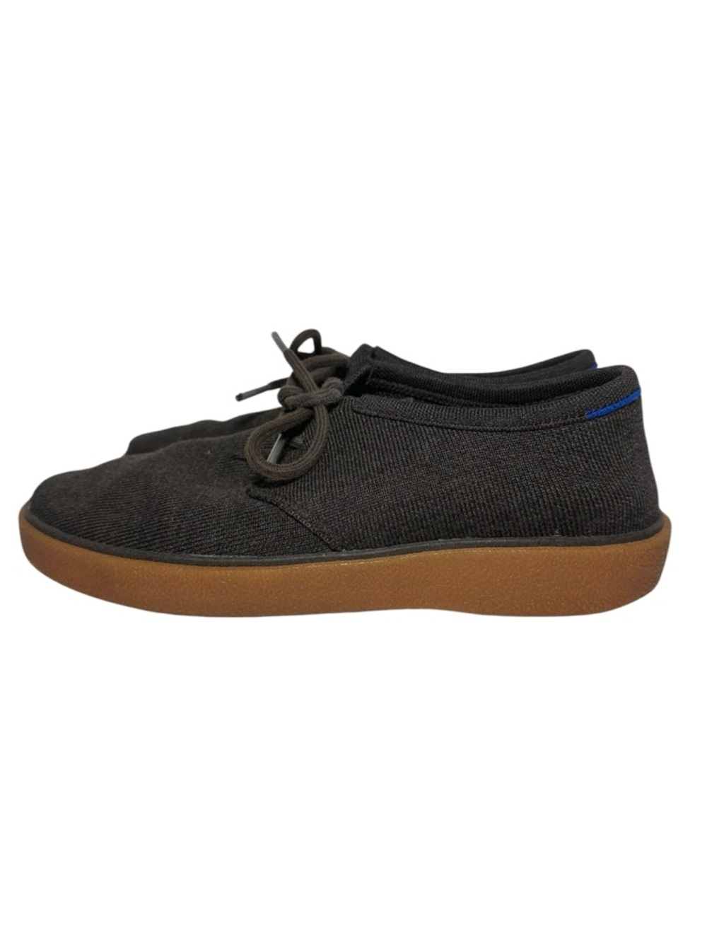 Rothy’s Men’s Vintage Brown Wool Blend Lace Up Casual Sneakers- Size 8.5